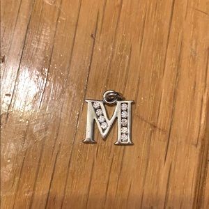 M Piercing Pagoda Charm